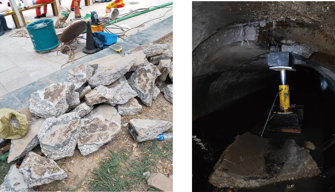 塘厦镇管道预处理